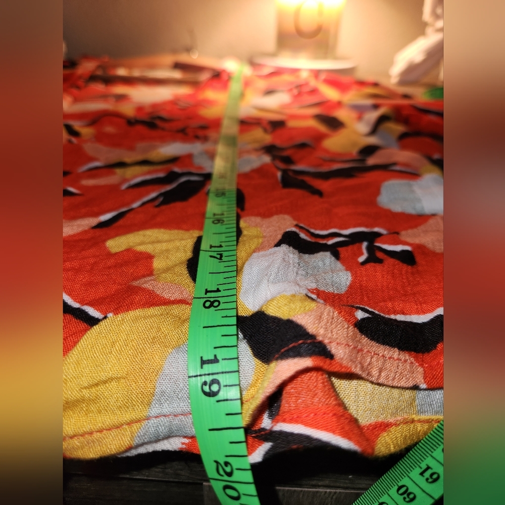 Billabong Multicolor Patterned Top Size M - Picture 12 of 13